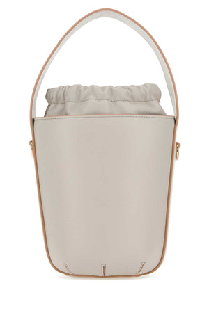 CHLOE Mini Pink Leather Bucket Handbag