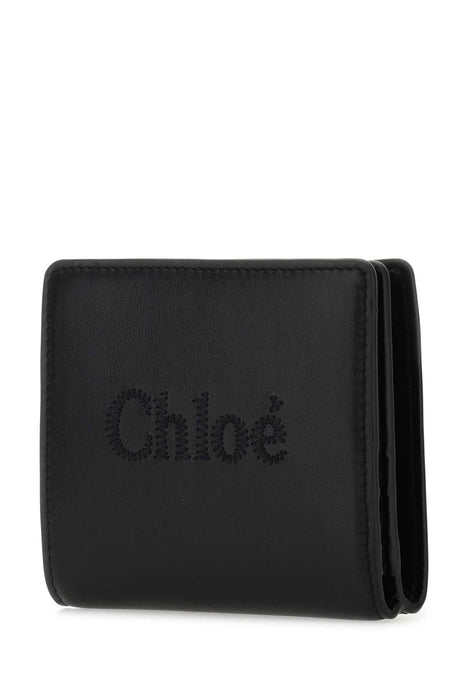 CHLOE Chic Mini Leather Wallet - Black