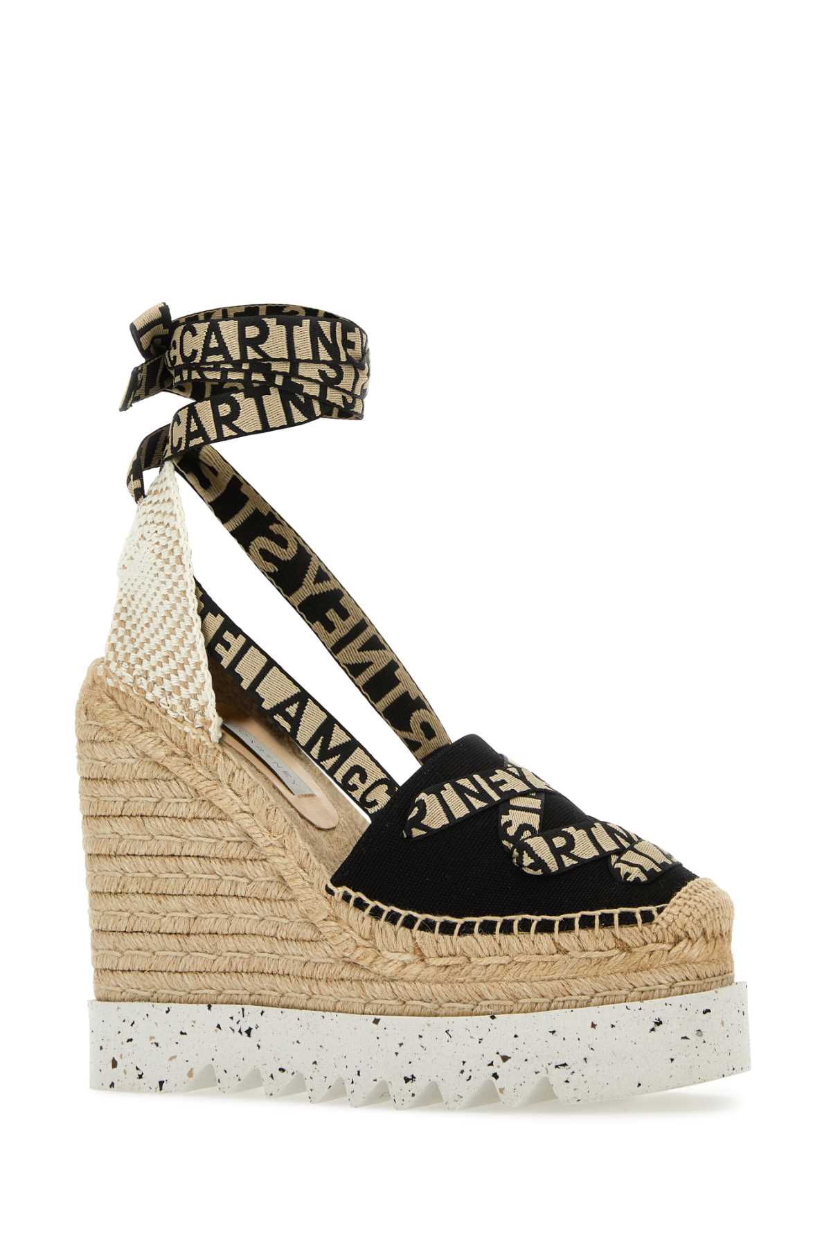 STELLA McCARTNEY Gaia Wedge Espadrilles - 12 cm Height