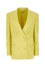 STELLA McCARTNEY Chic Yellow Viscose Blazer for Women - Spring Style