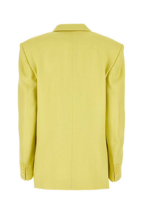 STELLA McCARTNEY Chic Yellow Viscose Blazer for Women - Spring Style