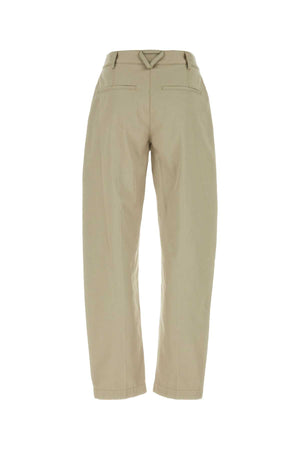 BOTTEGA VENETA Wide-Leg Twill Pants for Women - 23S Collection