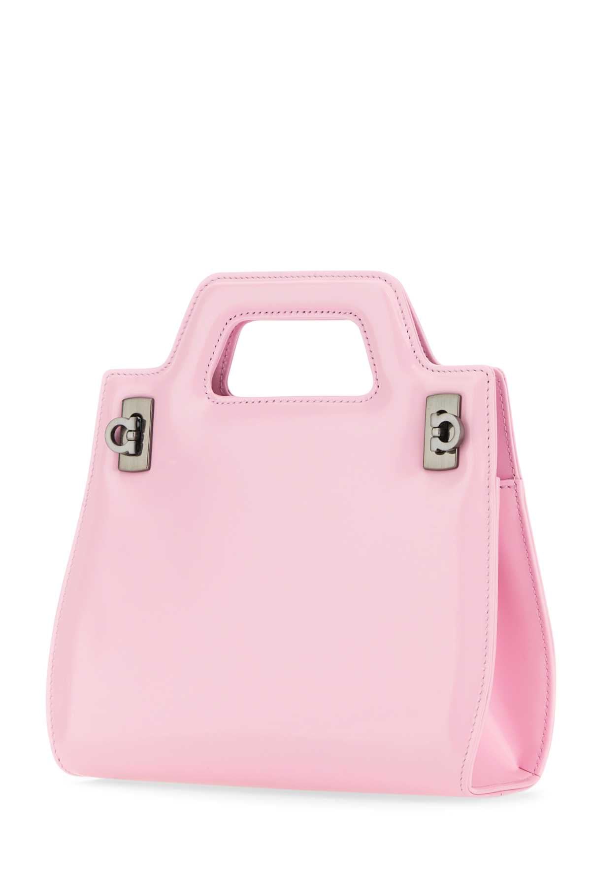 SALVATORE FERRAGAMO Mini Pink Leather Handbag