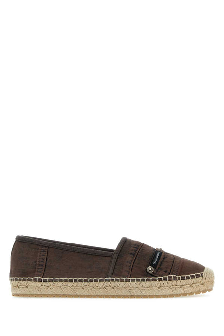 DOLCE & GABBANA Brown Denim Espadrilles for Men