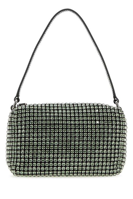 ALEXANDER WANG Embellished Fabric Medium Heiress Handbag