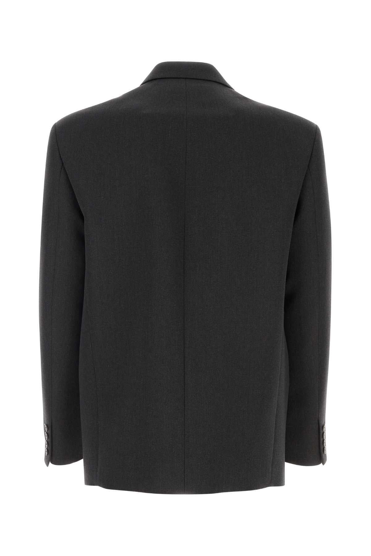 VALENTINO GARAVANI Graphite Wool Blazer for Men - Stylish and Versatile