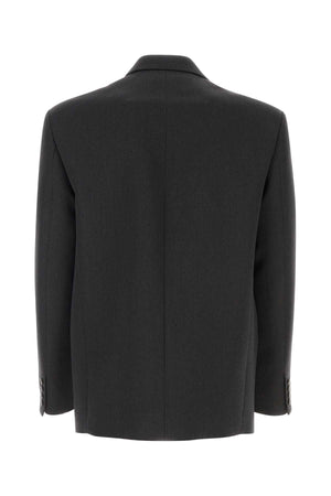 VALENTINO GARAVANI Graphite Wool Blazer for Men - Stylish and Versatile