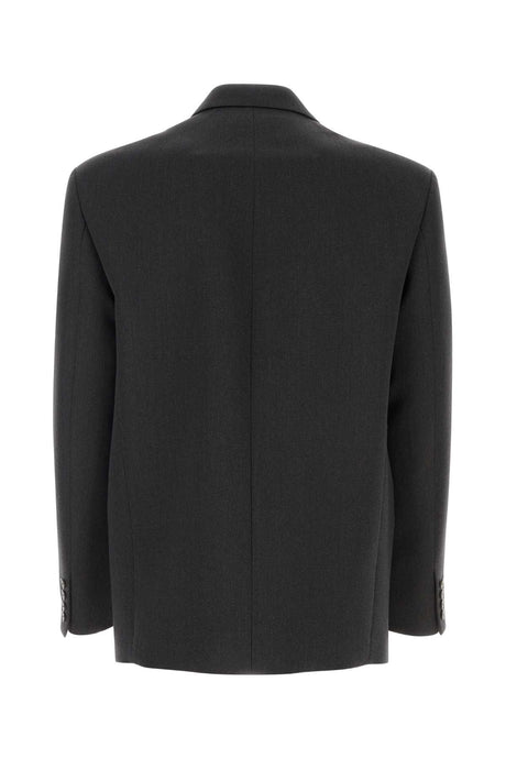 VALENTINO GARAVANI Graphite Wool Blazer for Men - Stylish and Versatile