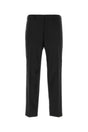 JIL SANDER Essential Black Polyester Pants for Men - 2024 Style