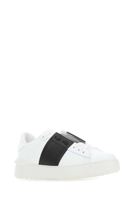 VALENTINO GARAVANI Open Sneakers with Black Band