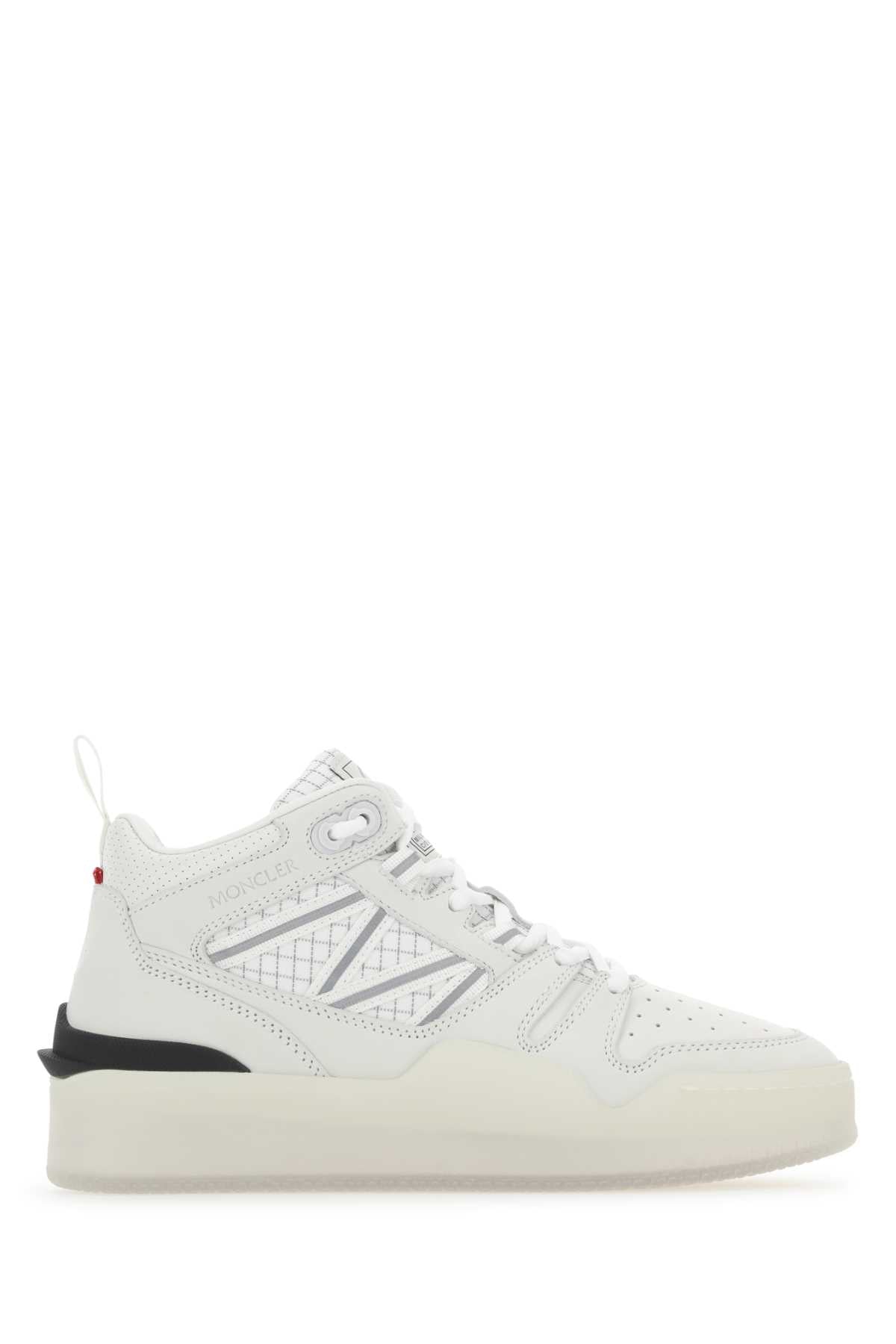 MONCLER Chic Fabric and Nubuk Pivot Sneakers for Women