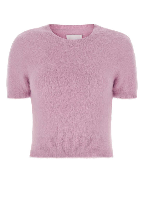 MAISON MARGIELA Lilac Angora Blend Sweater - Cozy and Chic