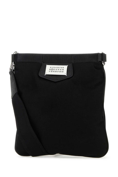 MAISON MARGIELA Mini Black Nylon Crossbody Handbag