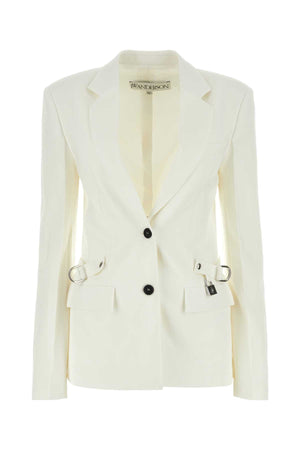 JW ANDERSON Chic White Stretch Blazer for Women