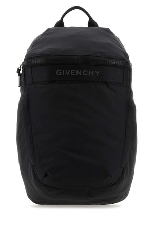 GIVENCHY G-Trek Mini Backpack - Sleek Black Nylon Design