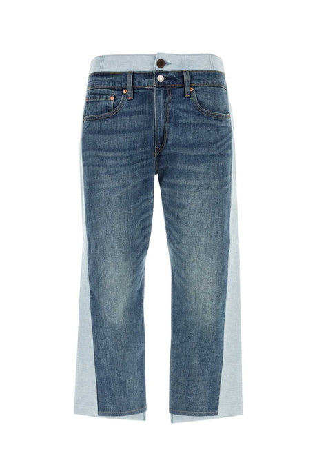 JUNYA WATANABE Two-Tone Denim Jeans for Men - A Classic Staple