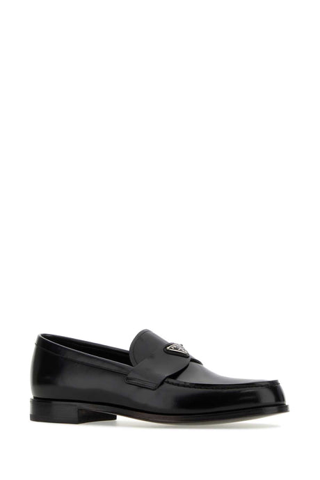 PRADA Classic Leather Loafers for Men