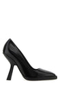 SALVATORE FERRAGAMO Elegant Black Leather Pumps with 4.5" Heel