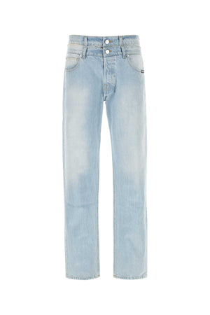 VTMNTS Light Blue Denim Jeans for Men