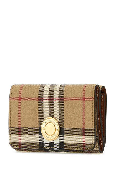 BURBERRY Mini Printed Canvas Wallet