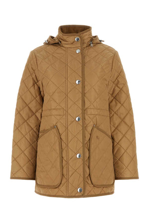 BURBERRY Nylon Camel Jacket for Women