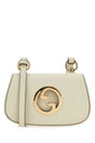 GUCCI Mini Ivory Leather Crossbody Handbag