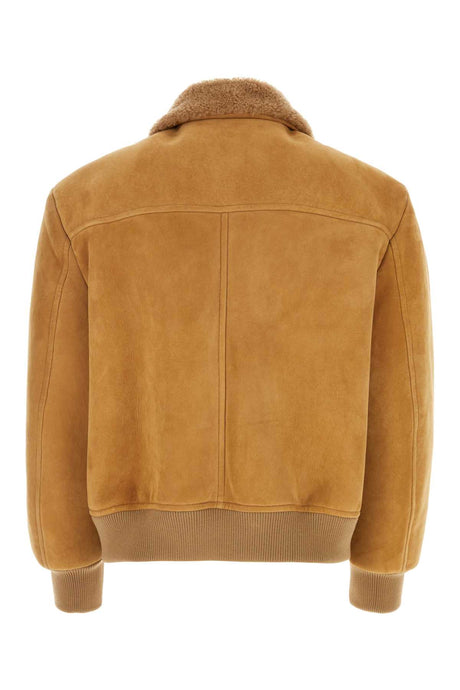 PRADA Classic Camel Shearling Jacket