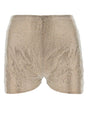 GIUSEPPE DI MORABITO Embellished Mini Mesh Shorts