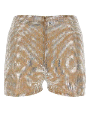 GIUSEPPE DI MORABITO Embellished Mini Mesh Shorts