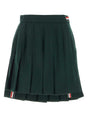 THOM BROWNE Chic Wool-Blend Mini Skirt for Women