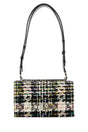 ALEXANDER MCQUEEN Multicolor Tweed Skull Mini Shoulder Handbag