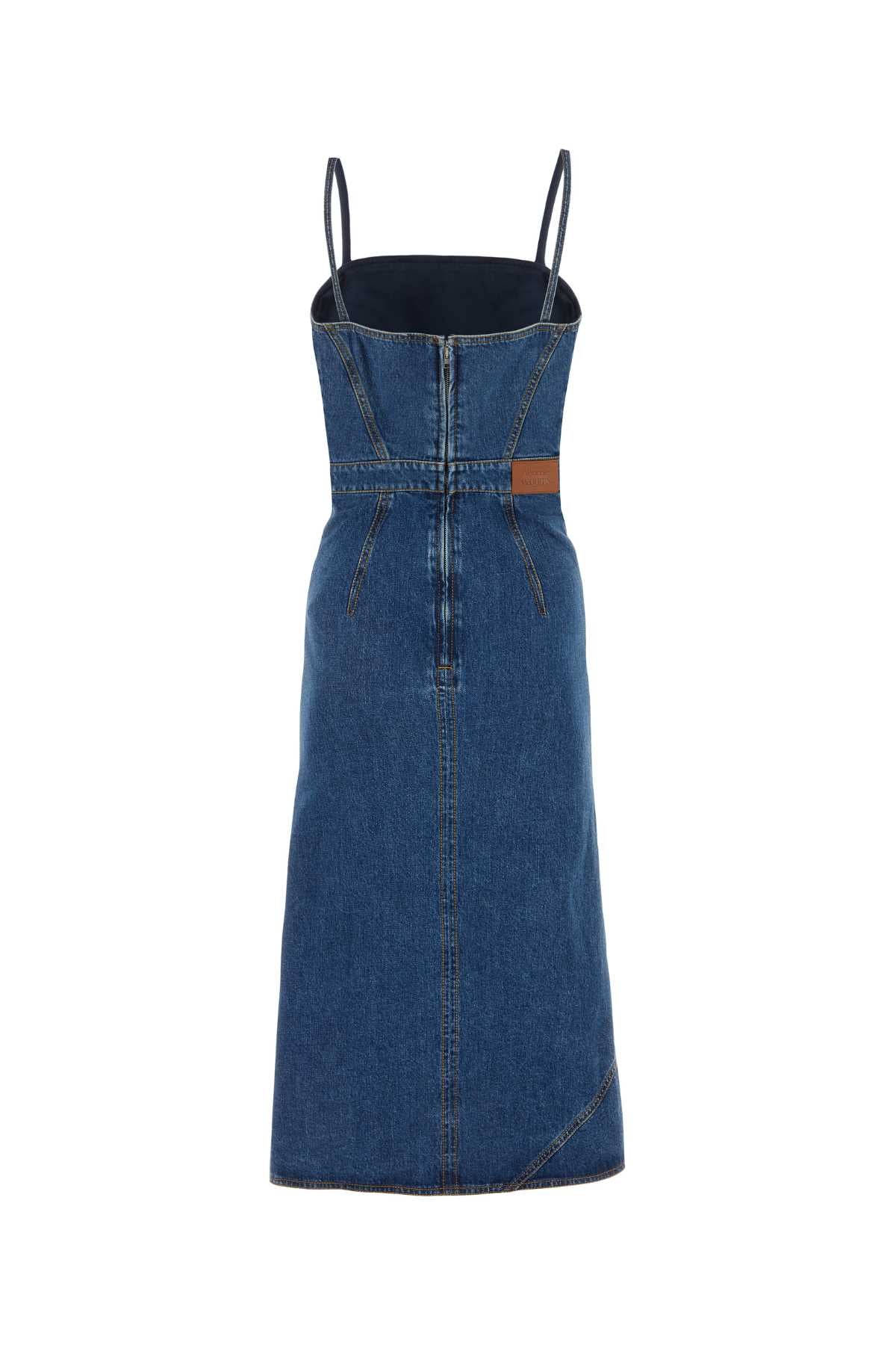 ALEXANDER MCQUEEN Denim Mini Dress for Women