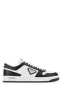 PRADA Two-tone Leather Downtown Sneakers