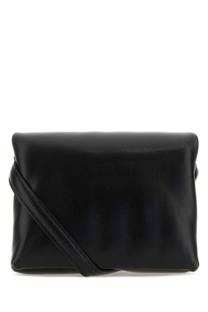 MARNI Stylish Black Leather Mini Clutch