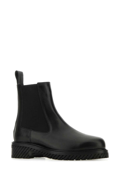 OFF WHITE Combat Ankle Boots for Men