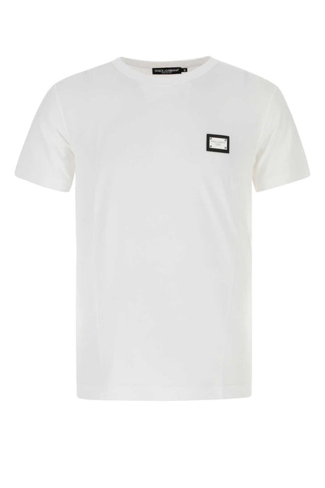 DOLCE & GABBANA Classic Cotton T-Shirt for Men