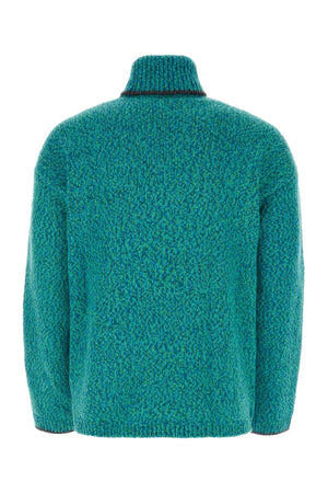 DOLCE & GABBANA Multicolor Wool Blend Sweater for Men - 23W Collection