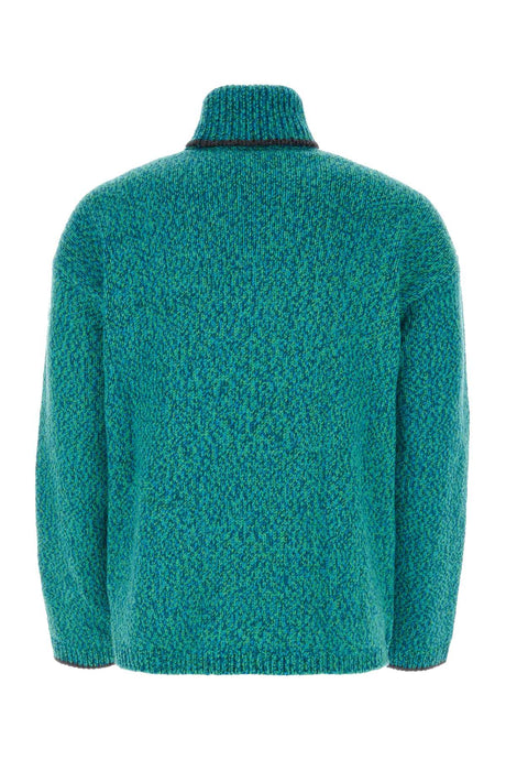 DOLCE & GABBANA Multicolor Wool Blend Sweater for Men - 23W Collection