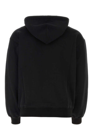 DOLCE & GABBANA Essential Black Cotton Sweatshirt