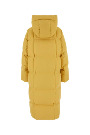 JIL SANDER Stylish Mustard Down Jacket for Women