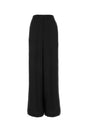 FENDI Embroidered Satin Wide-Leg Pants for Women