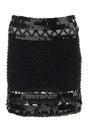 ALBERTA FERRETTI Embellished Mesh Mini Skirt