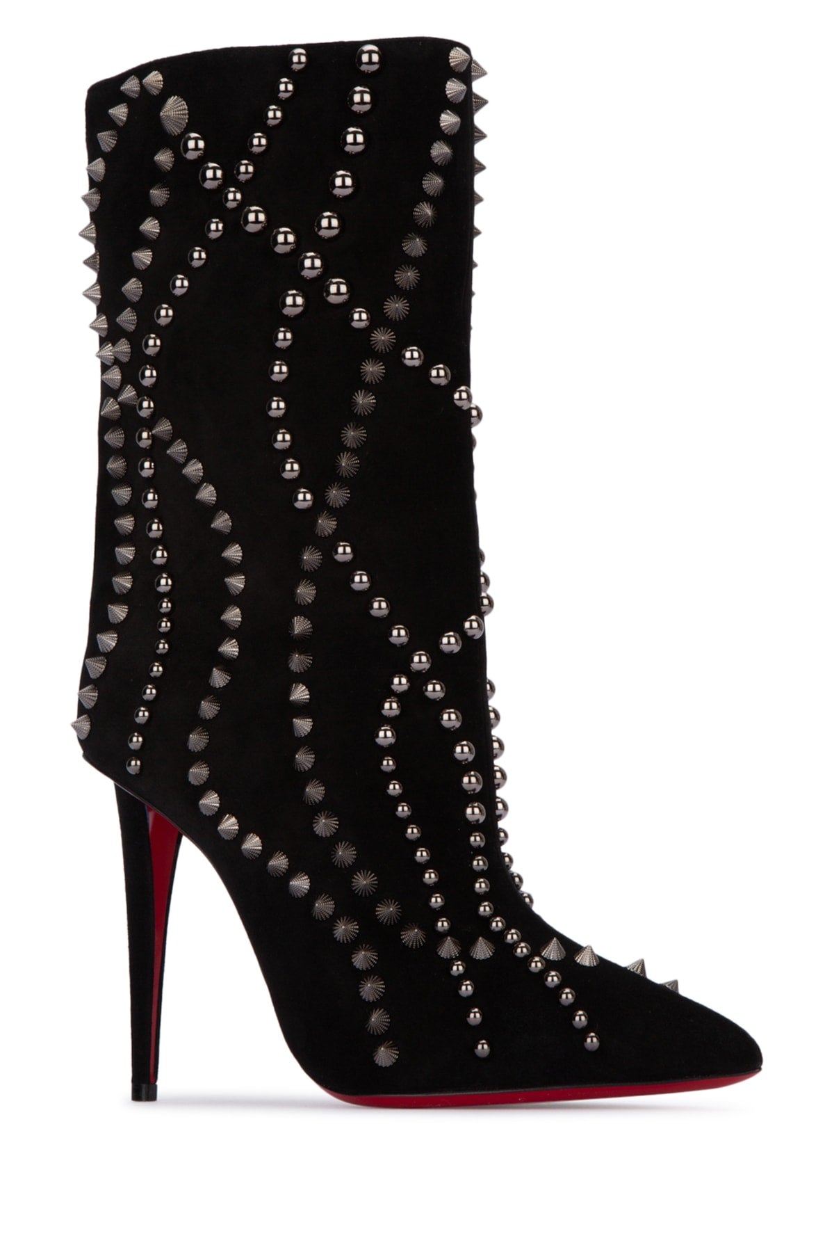 CHRISTIAN LOUBOUTIN Elegantly Crafted Black Boots for Women