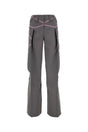 KIKO KOSTADINOV Chic Grey Polyester Pants for Women