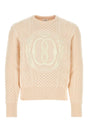 BALLY Light Pink Wool Sweater for Men