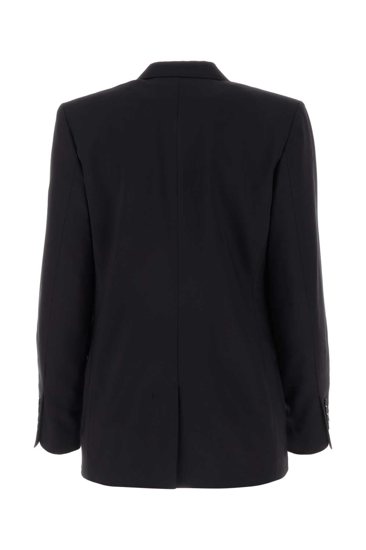 ISABEL MARANT Chic Black Twill Manelle Blazer