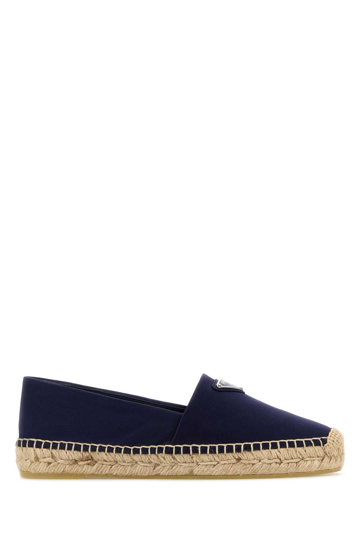 PRADA Elegant Satin Espadrilles for Women