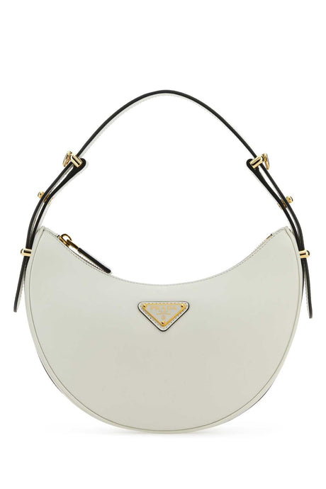 PRADA Mini White Leather Handbag