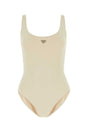 PRADA Embellished Stretch Nylon Mini Swimsuit