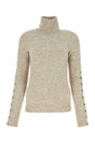 ISABEL MARANT Melange Sand Classic Knit Sweater